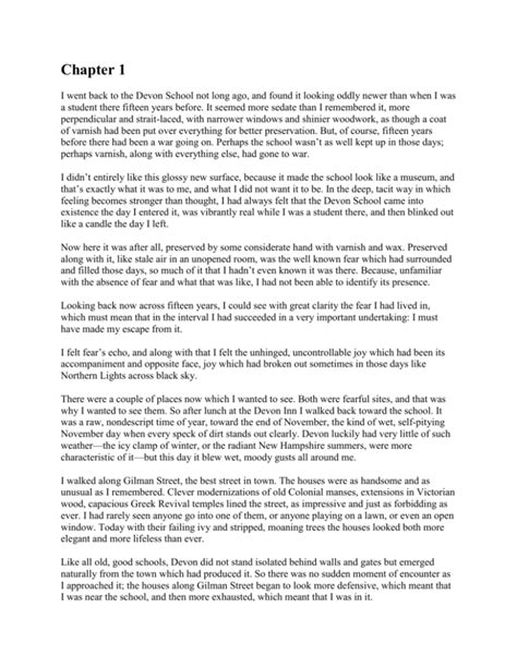 a separate peace full text.